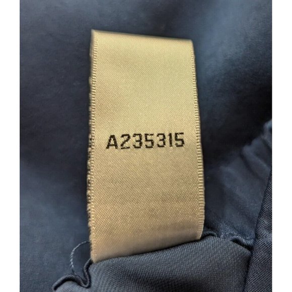 Linea Louis Dell'Olio Pants Midnight Blue Woven Fly Front Side Pockets Size 12 - Picture 6 of 6